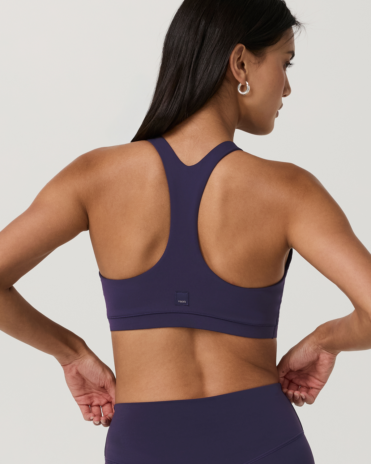 Vuori AllTheForm™ High Neck Bra  | Velvet Violet