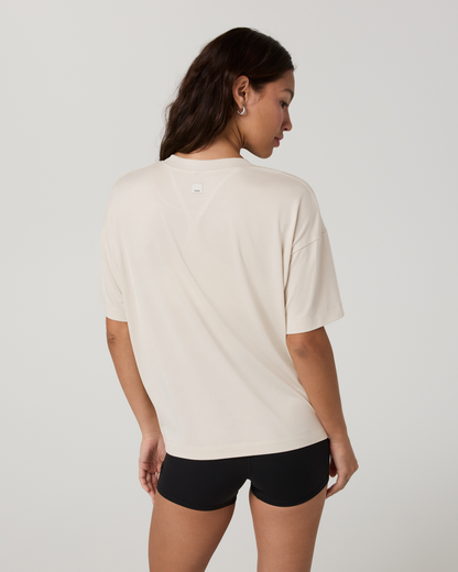 Energy Tee Long | Bone Heather