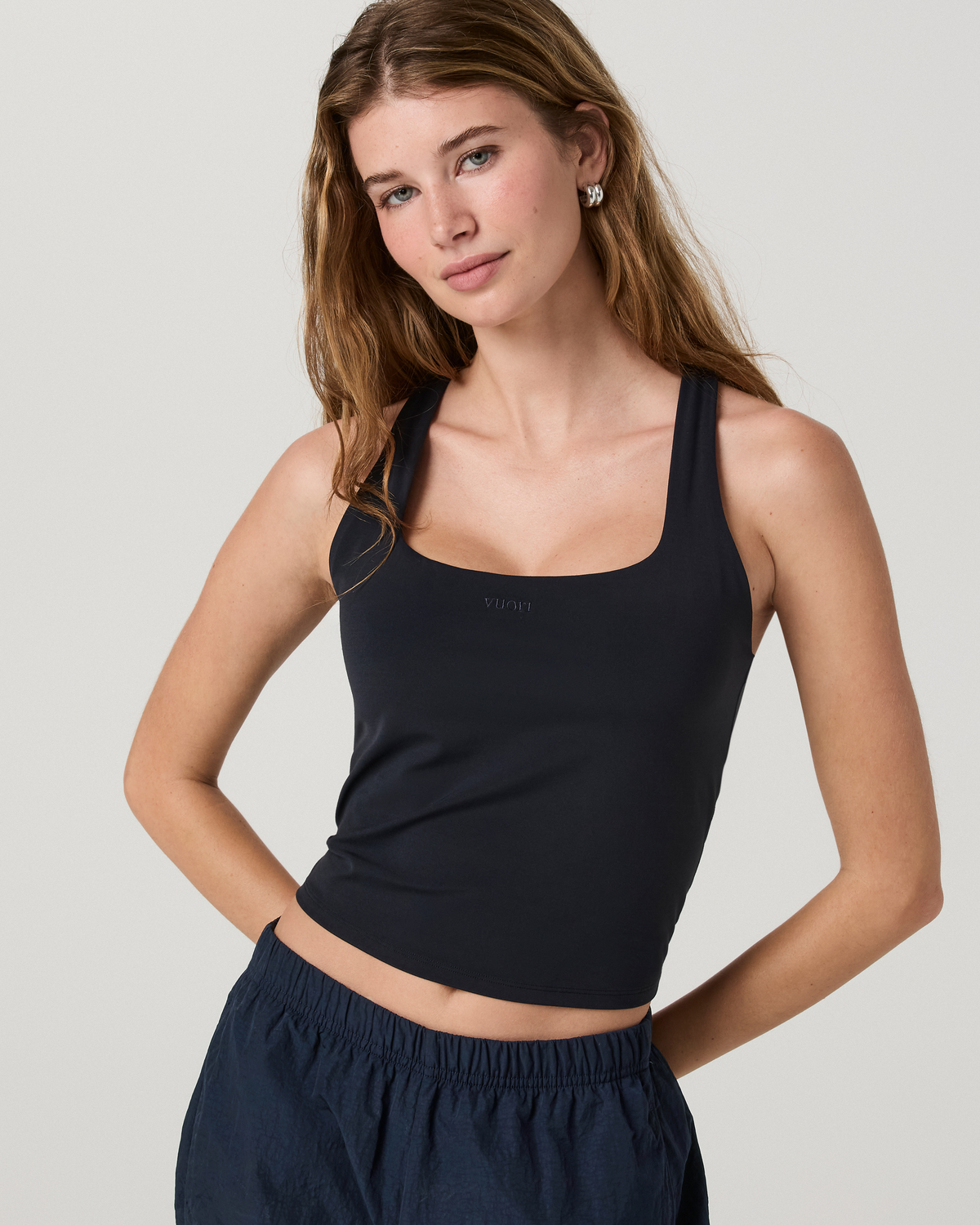 Vuori AllTheForm™ Logo Tank | Ink