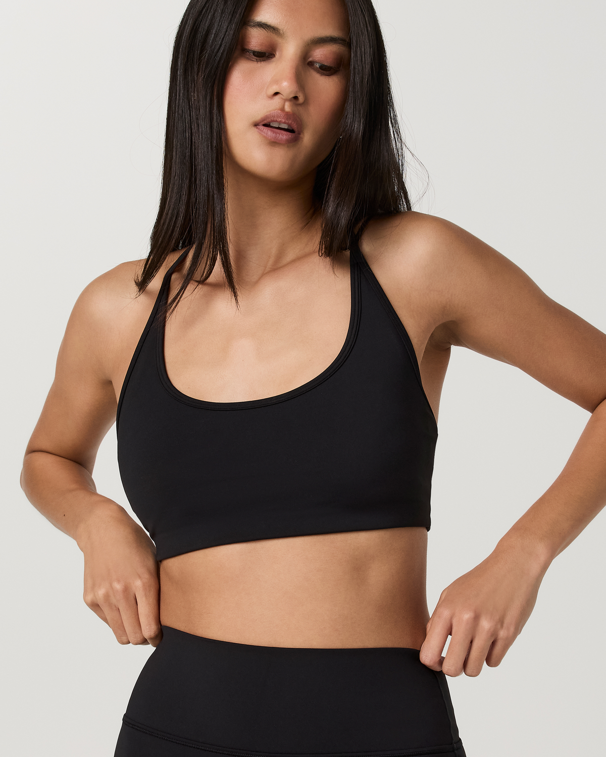 Set Point Layering Bra | Black