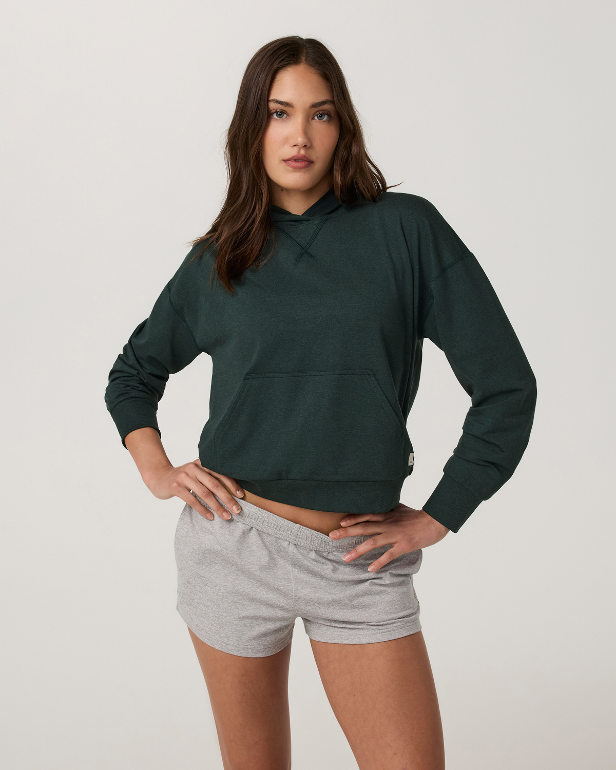 Halo Modern Pullover Hoodie | Hemlock Heather