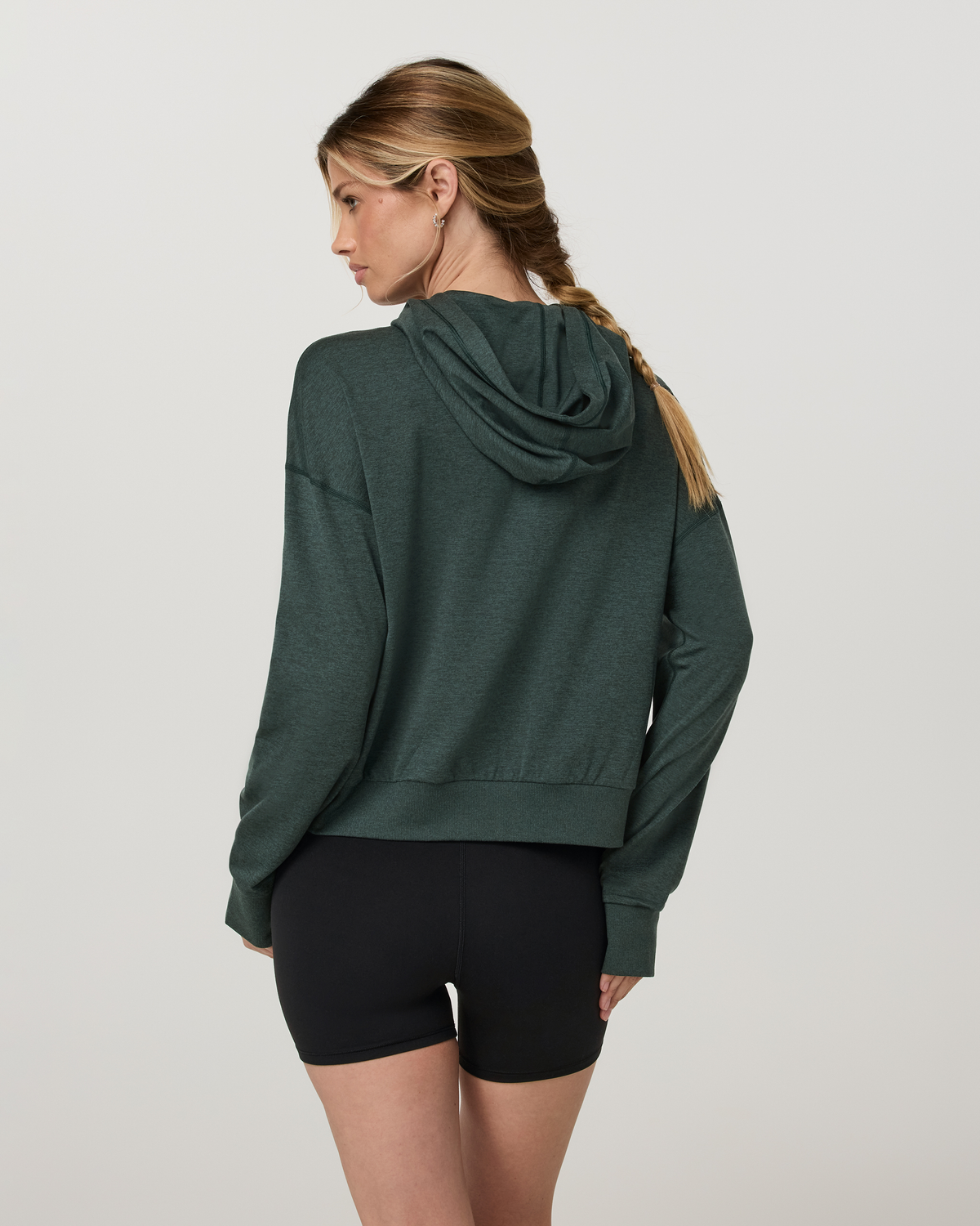 Halo Modern Full Zip Hoodie | Hemlock Heather
