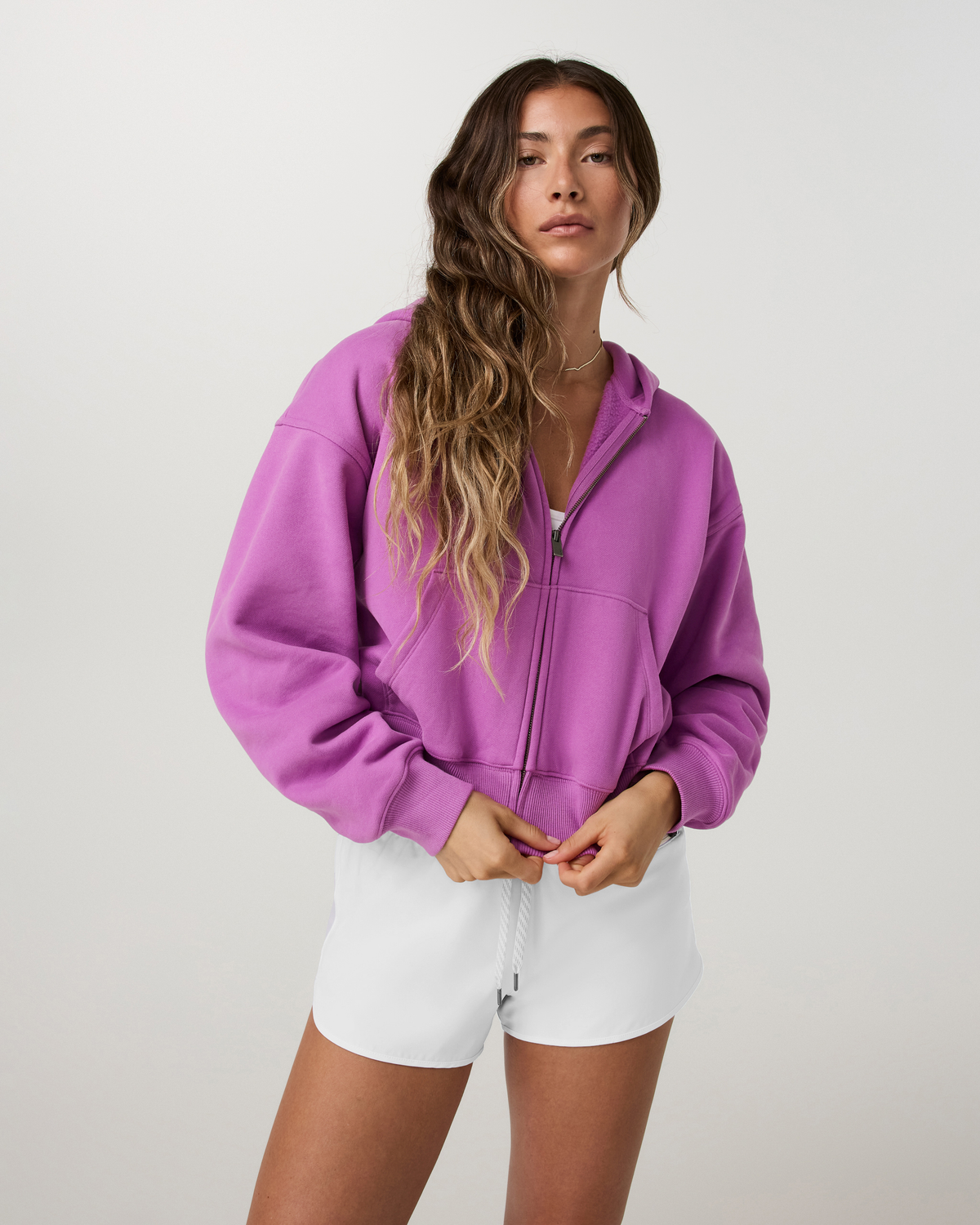 Restore Essential Full Zip Hoodie | Bloom