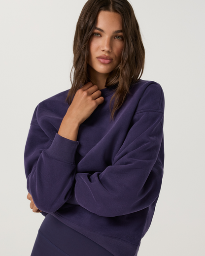 Restore Oversized Crew | Velvet Violet