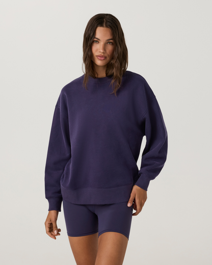 Restore Oversized Crew | Velvet Violet
