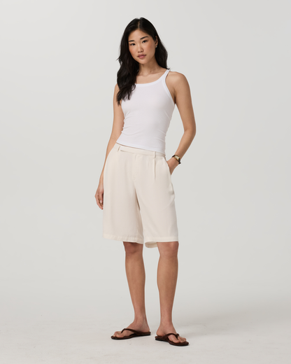 Trestles Low Slung Trouser Short | Natural