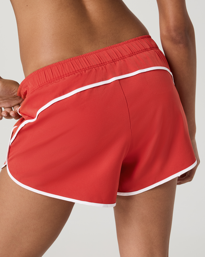 Clementine Retro Short 2.5" | Crimson