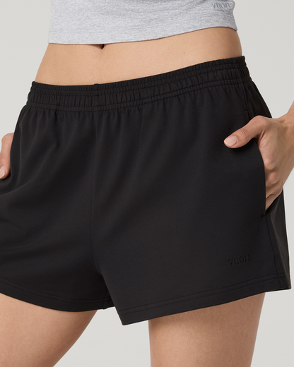 Halo Short | Solid Black