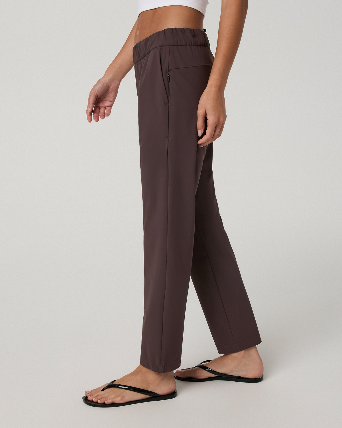 Miles Ankle Pant | French Roast