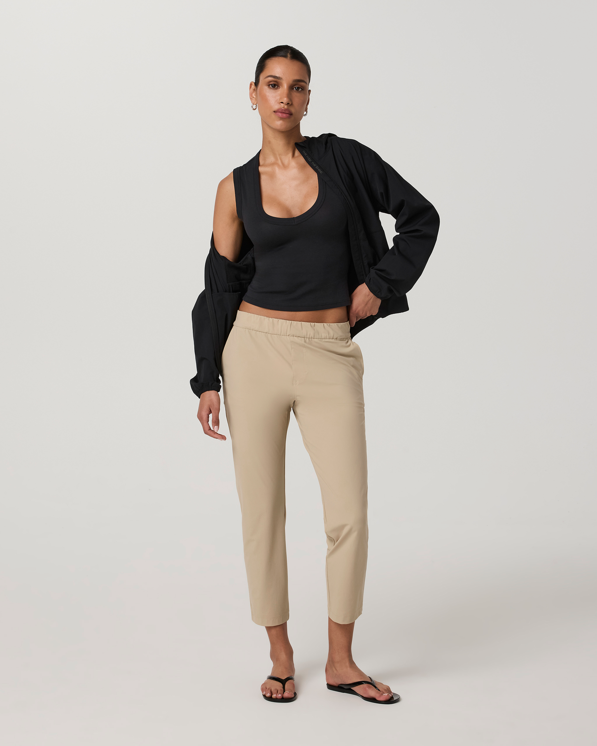 Miles Ankle Pant | Khaki