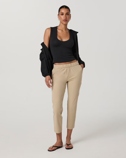 Miles Ankle Pant | Khaki