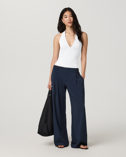 Villa Wideleg Trouser | Ink