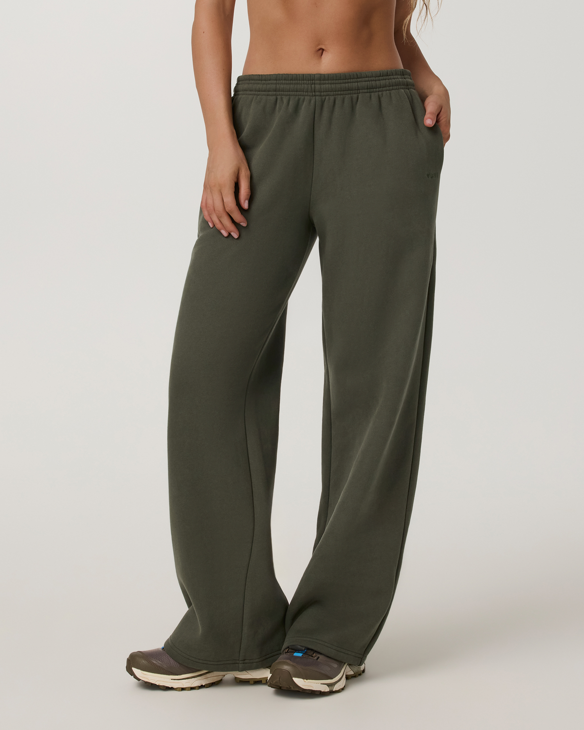 Restore Straight Leg Sweatpant - Short | Army