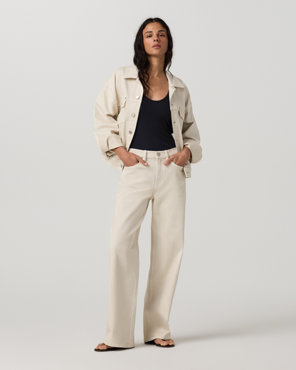 Women's Vuori Vintage Wideleg Jean | Bone Denim