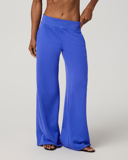 Sedona Midrise Wideleg Sweatpant | Electric Blue