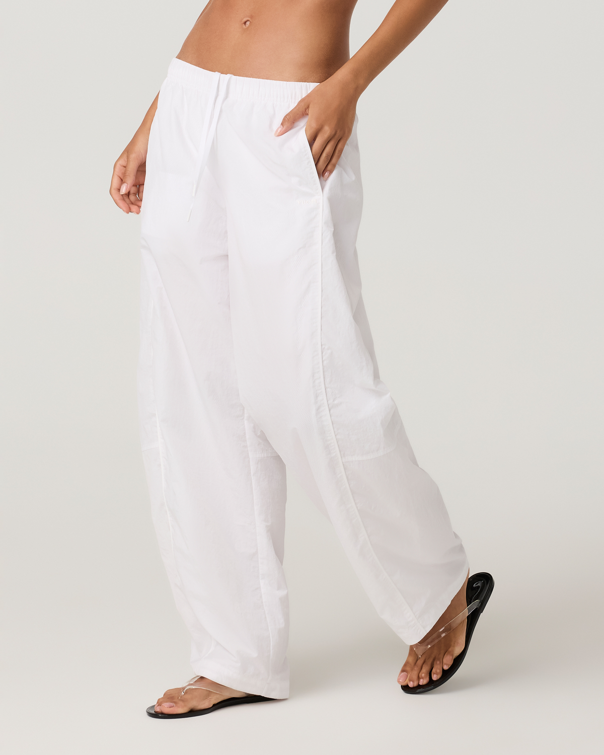 Retrograde Track Pant | White