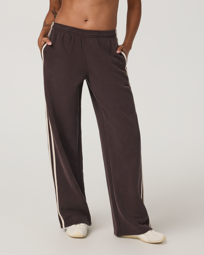 Restore Straight Leg Track Sweatpant-Long | French Roast
