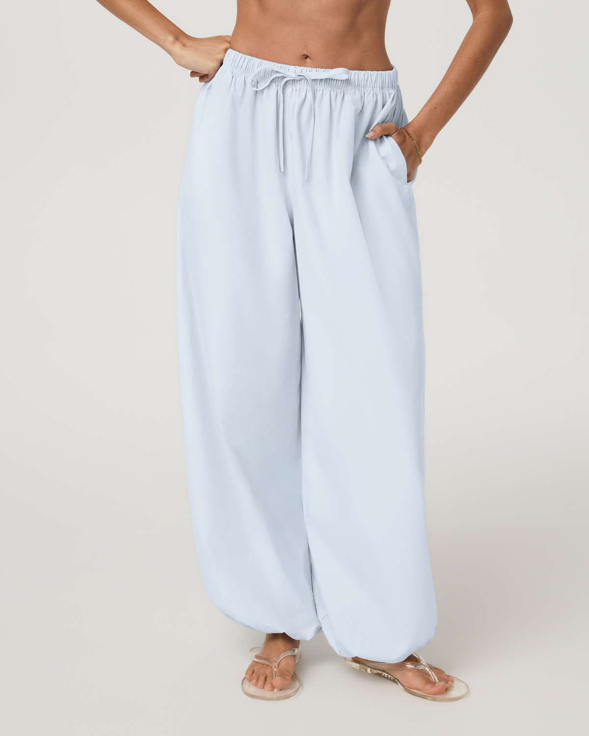 Coastal Poplin Balloon Pant | Atmosphere