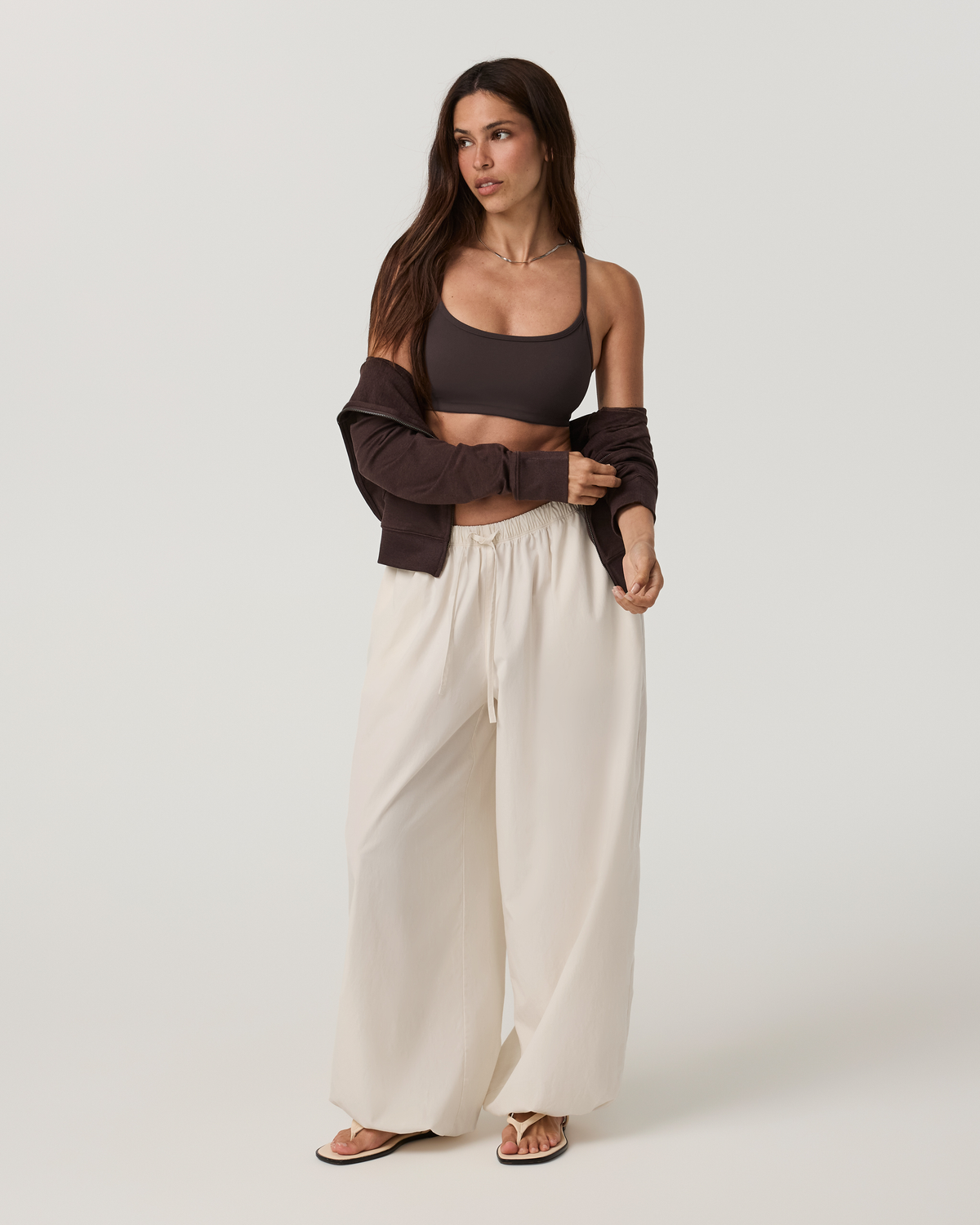 Coastal Poplin Balloon Pant | Milkweed