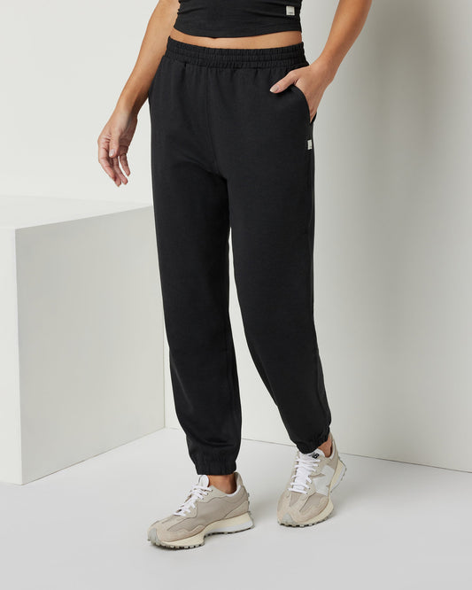 Boyfriend Sweatpant | Black Heather
