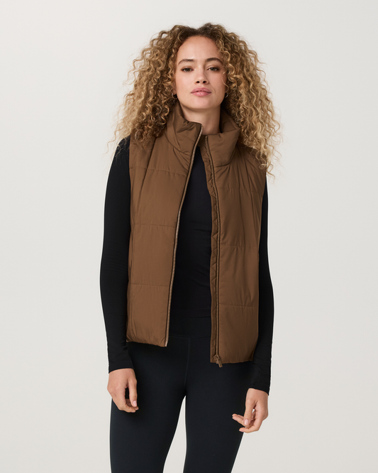 Canyon Insulated Sporty Vest | Bourbon