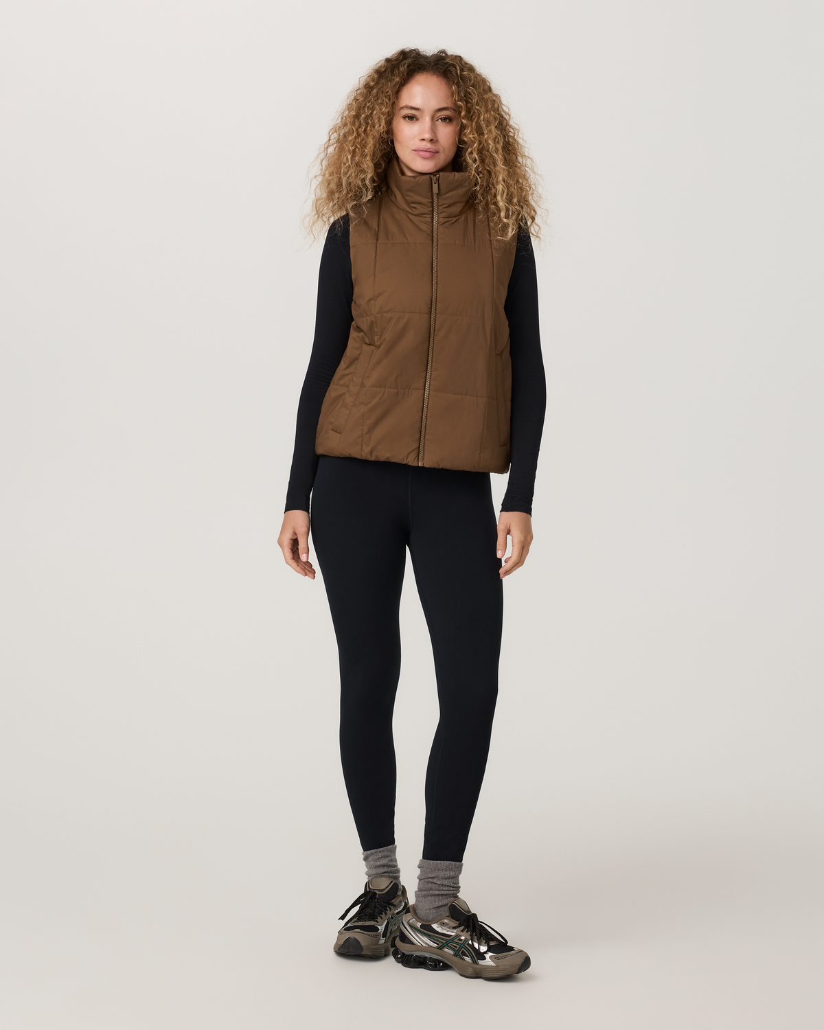 Canyon Insulated Sporty Vest | Bourbon