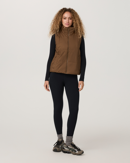 Canyon Insulated Sporty Vest | Bourbon