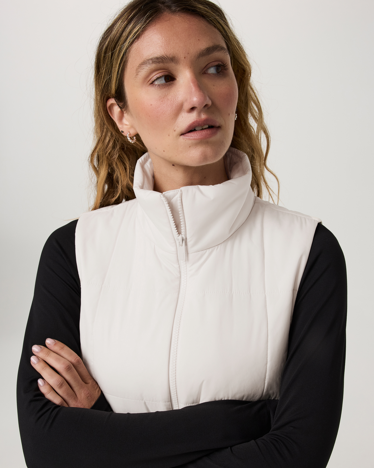 Canyon Insulated Sporty Vest | Marshmallow