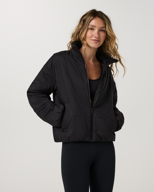 Canyon Insulated Sporty Jacket | Black