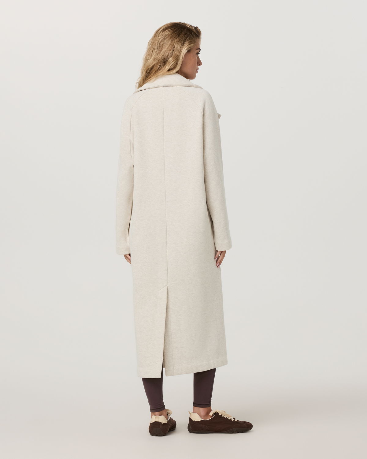 Restore Trench Coat | Bone Heather