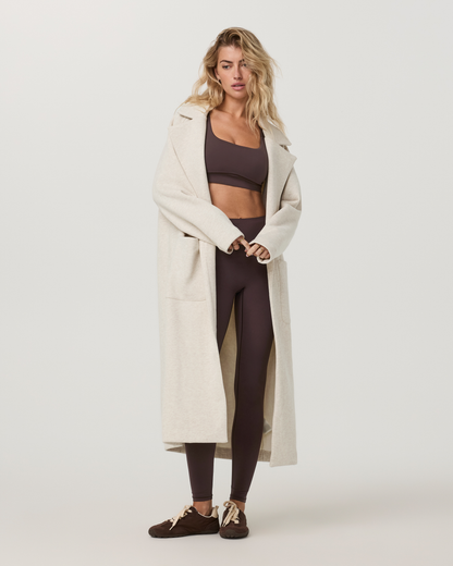 Restore Trench Coat | Bone Heather